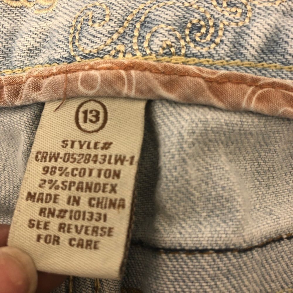 Refuge light denim shorts size 13 - Picture 10 of 10